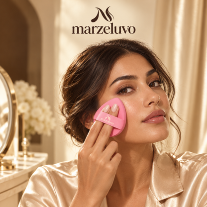 Marzeluvo® Velvet Tap Foundation Puff